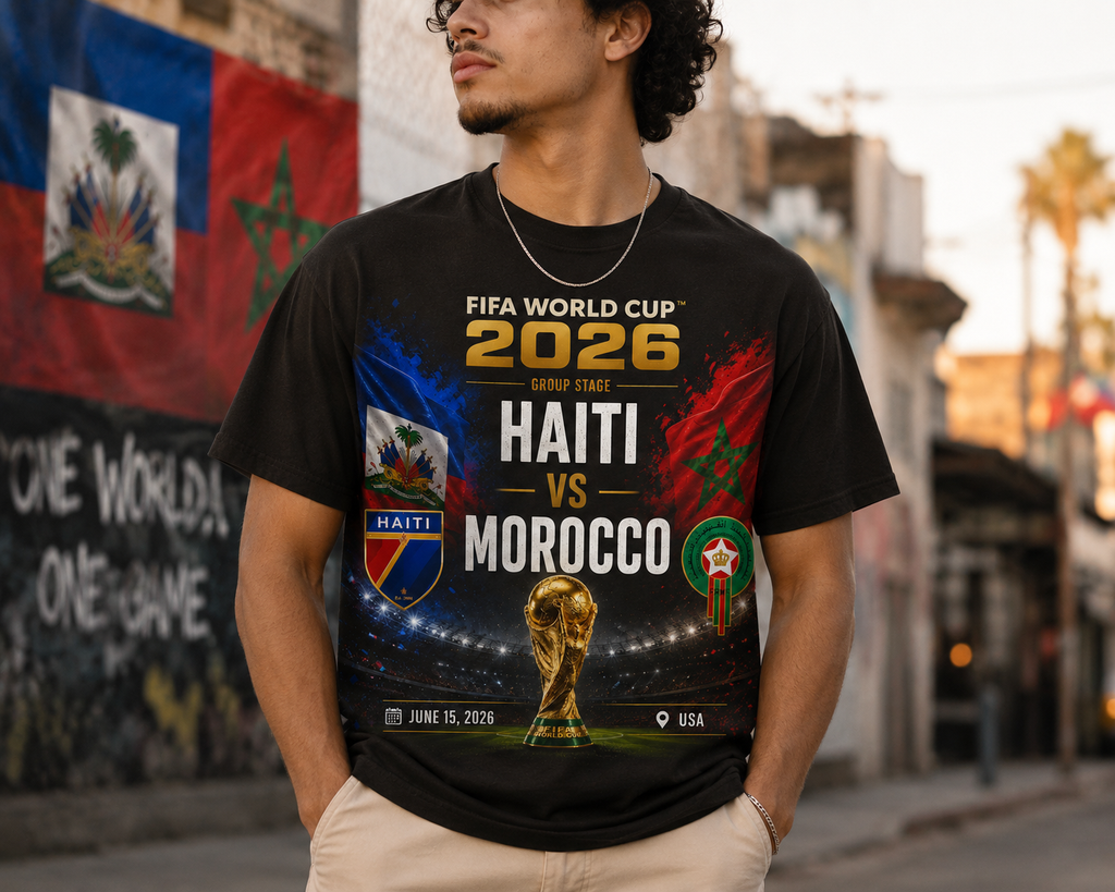 Haiti  FIFA World Cup 2026 Group Stage T-shirt