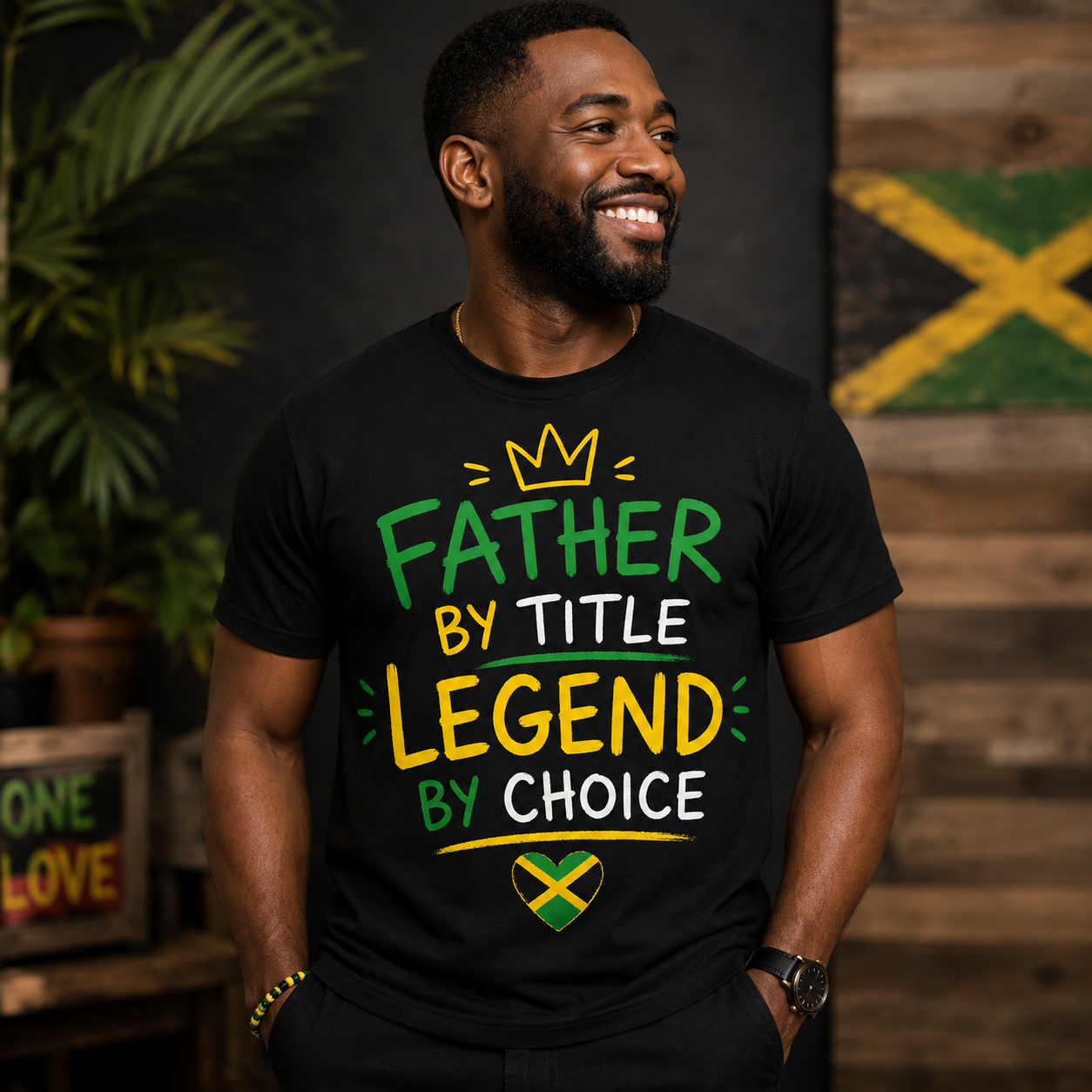 Father by Title, Legend by Choice Tee