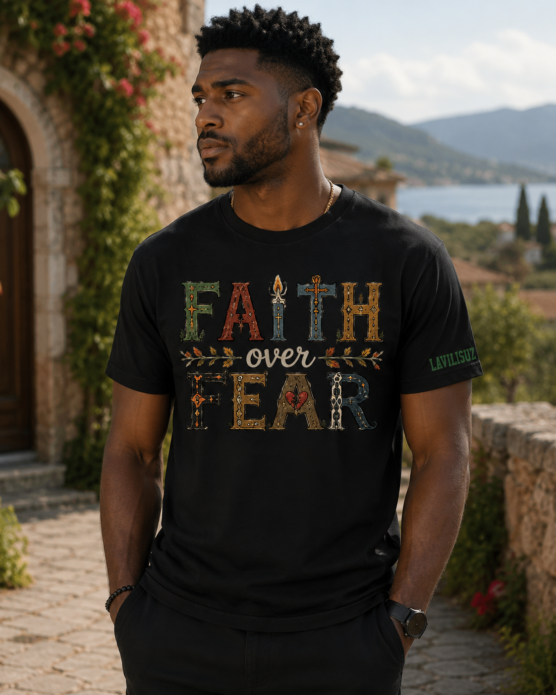 Faith Over Fear Graphic Tee