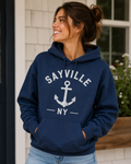 Sayville NY Anchor Hoodie
