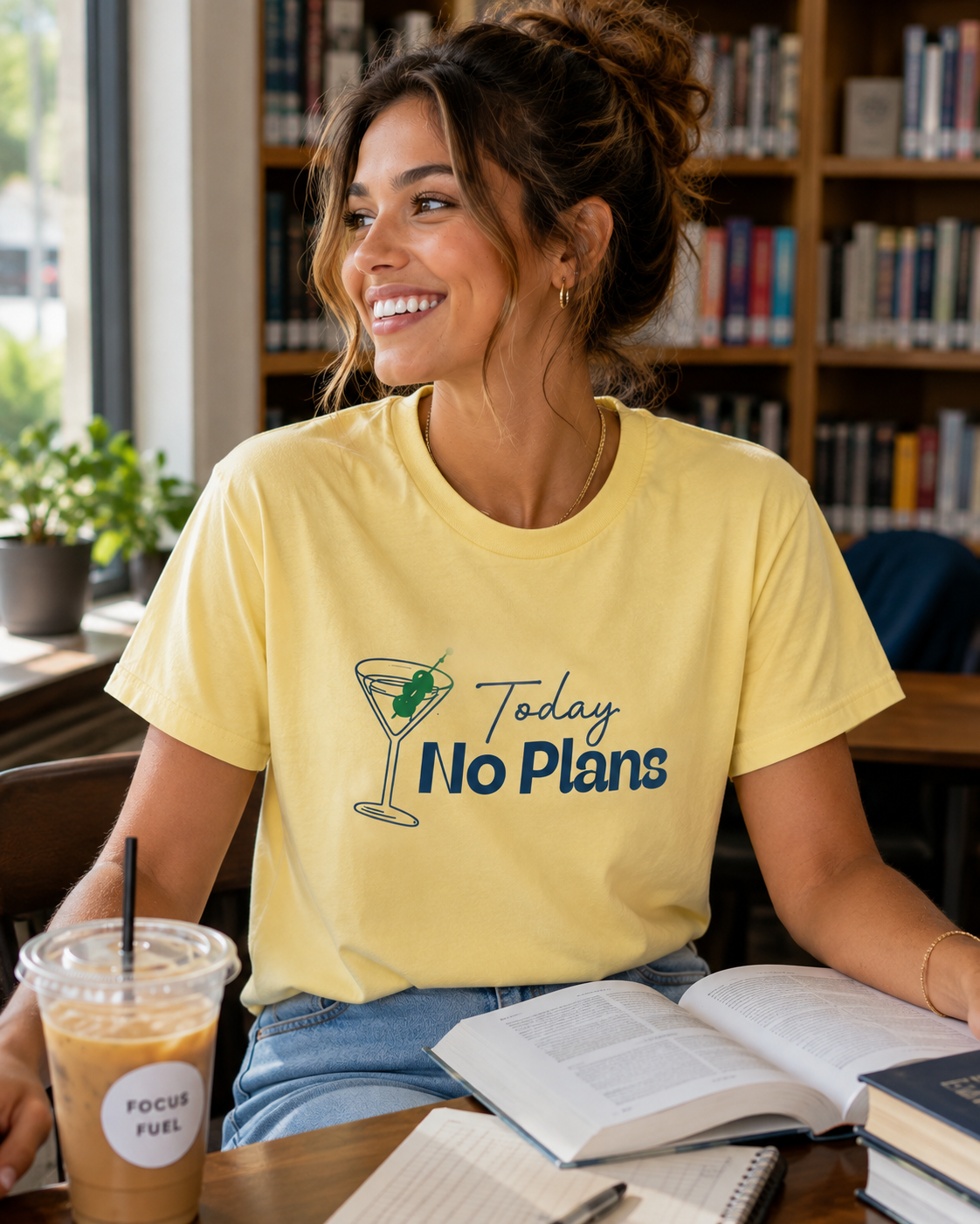 Today No plans Graphic T-shirt