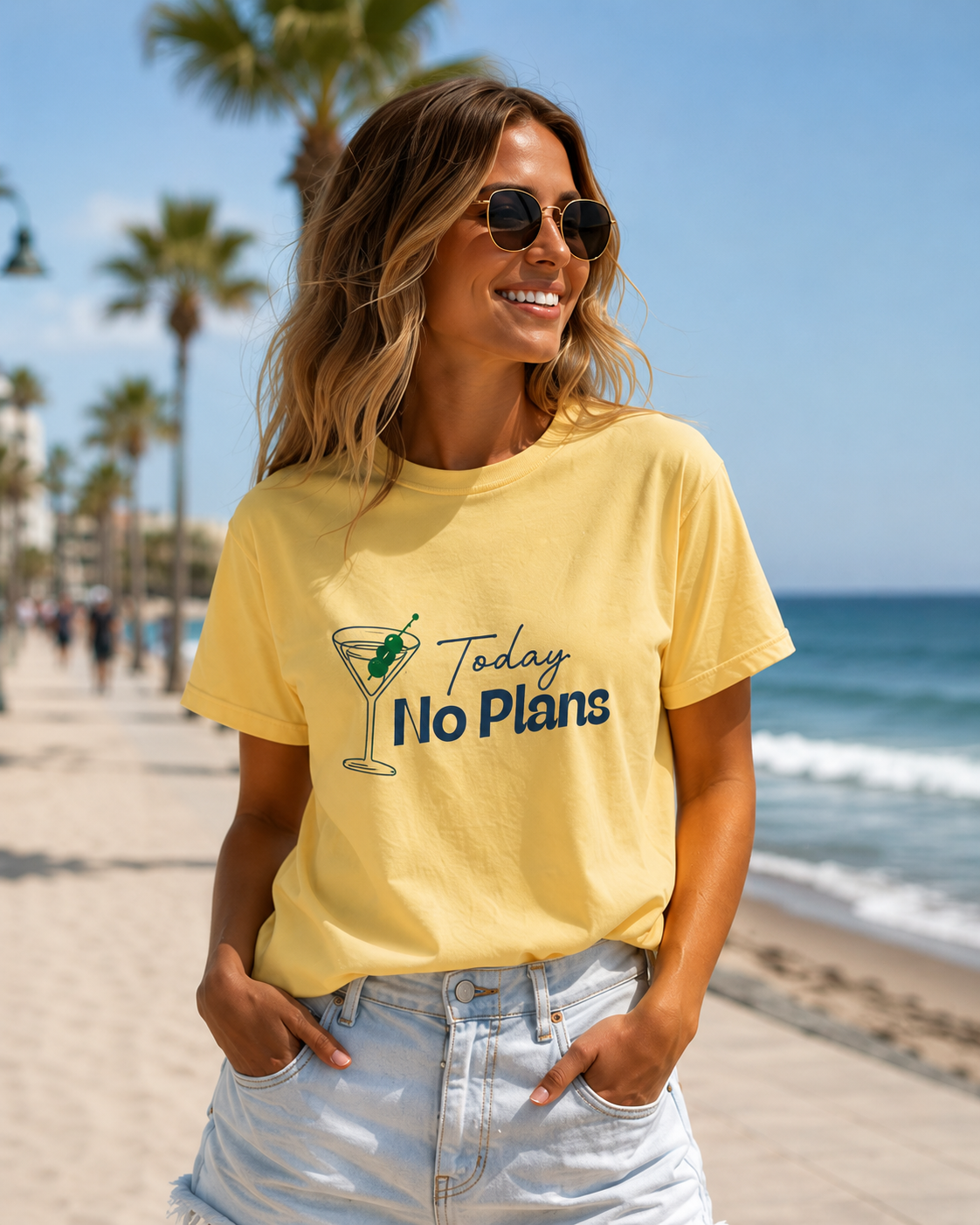 Today No plans Graphic T-shirt
