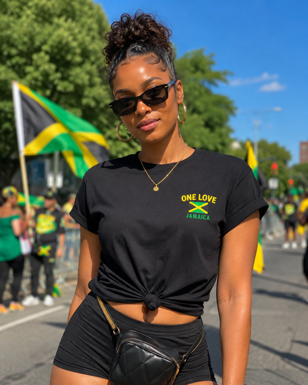 Jamaican One Love Graphic T-Shirt