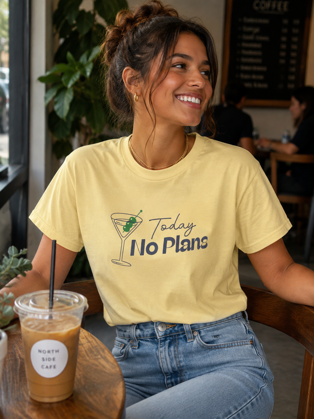 Today No plans Graphic T-shirt