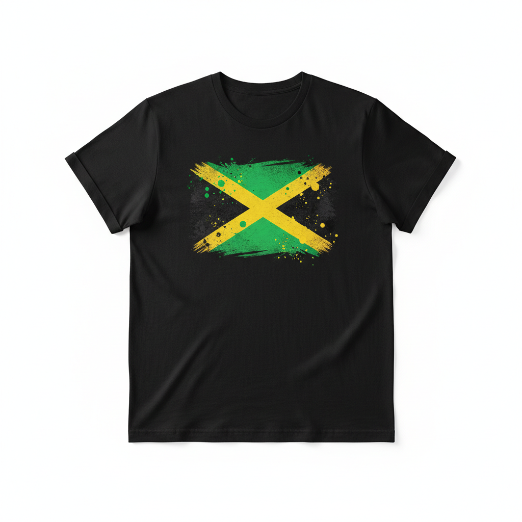 Lavilisuz Jamaican Flag Tee