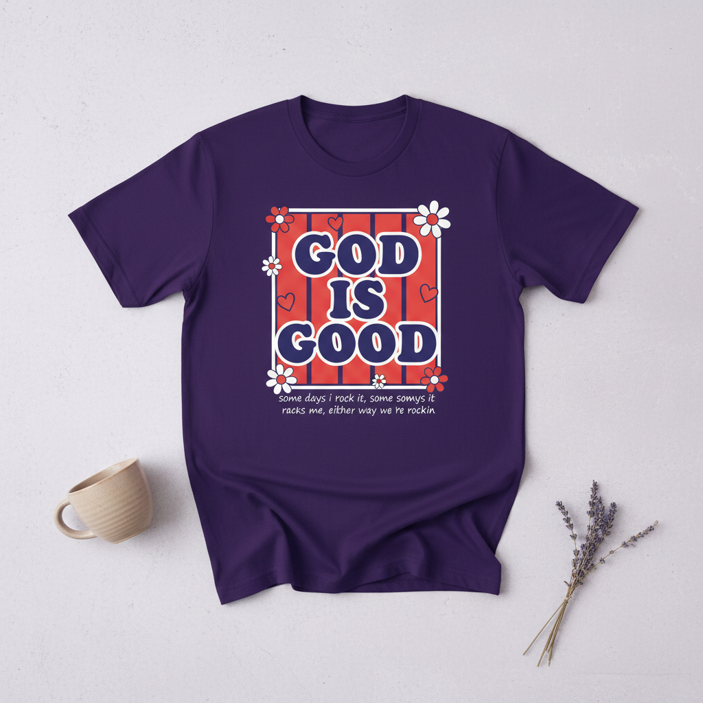 Purple Flat Lay Mockup