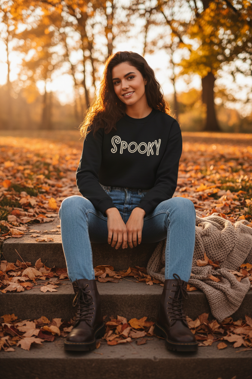 Spooky Sweatshirt - Fall Steps